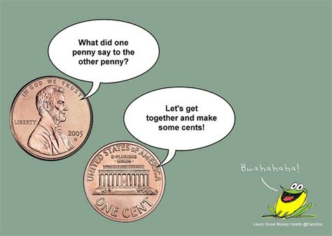 What did one penny say to the other penny? | via FamZoo.com Accounting Jokes, Better Money ...