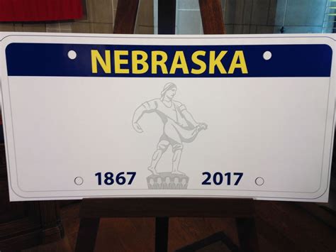 Nebraska unveils it's new license plate for the next 6 years: the ...