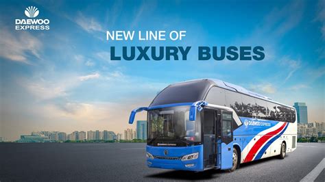 The New Daewoo Express Buses: Enjoy Wonderful Travel Experience - YouTube