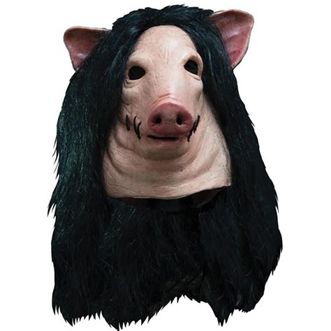 Saw Pig Mask | Pig mask, Jigsaw halloween costume, Saw pig mask