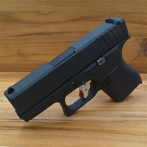 GLOCK 43 SLIDE STYLE #3 COMPLETE WITH BLACK BARREL - Kineti-Tech