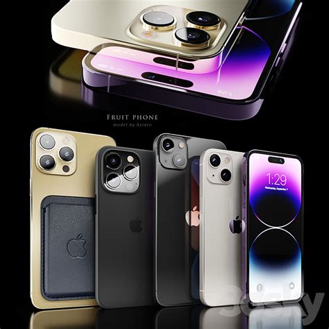 Apple iPhone 14 - Phones - 3D model