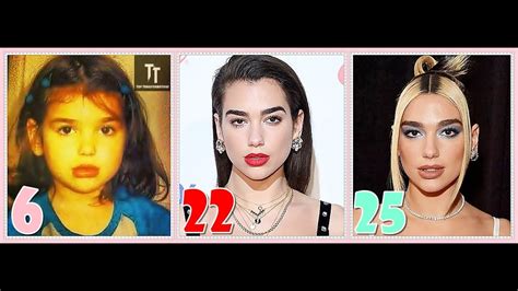 Dua Lipa 2022 Photos Transformation 1 to 25 Years Old - YouTube