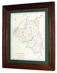 County Londonderry Ireland - Map 1837