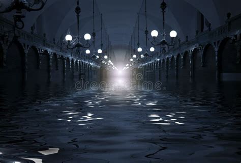 Flooding in tunnel stock photo. Image of city, dark, darkness - 6912284