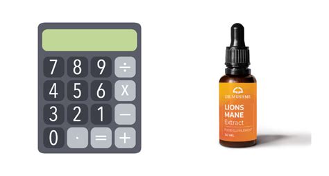 Lion's Mane Dosage Calculator | Dr. Mush Me