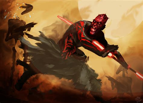 Bob King - Darth Maul TCG concept art