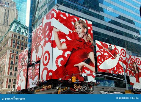 NYC: Advertising Billboards In Times Square Editorial Stock Image - Image: 20878334