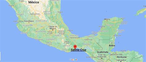 ¿Dónde está Salina Cruz en Mexico? Mapa Salina Cruz - ¿Dónde está la ciudad?