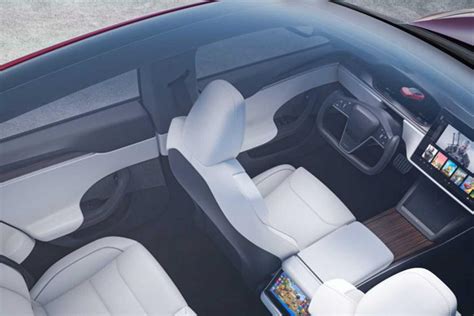 2021 Tesla Model S Plaid Interior Photos | CarBuzz
