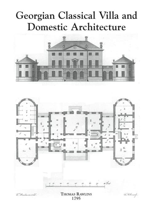 Georgian Mansion Floor Plans