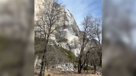 Watch: Rockfall in Yosemite National Park crashes down the side of El Capitan | Fox Weather