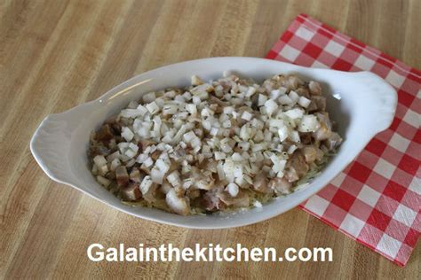 Pickled herring salad - Gala in the kitchen