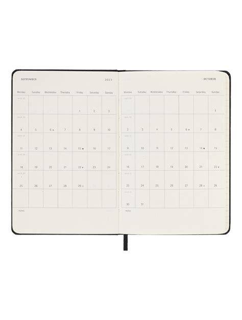 MOLESKINE MONTHLY PLANNER 2023 - EXTRA LARGE SIZE - Thef:;llstop