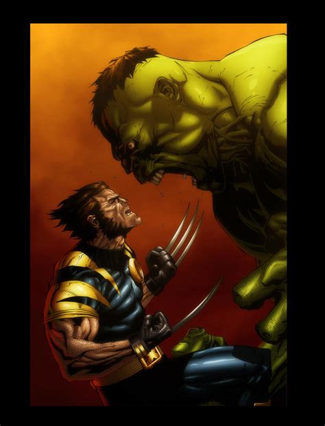 wolverine vs hulk color by kiarakiller on DeviantArt