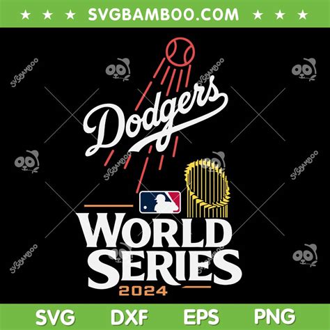 Dodgers World Series 2024 SVG, Los Angeles Dodgers