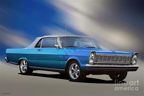 1965 Ford Galaxie 500 Convertible Photograph by Dave Koontz - Pixels