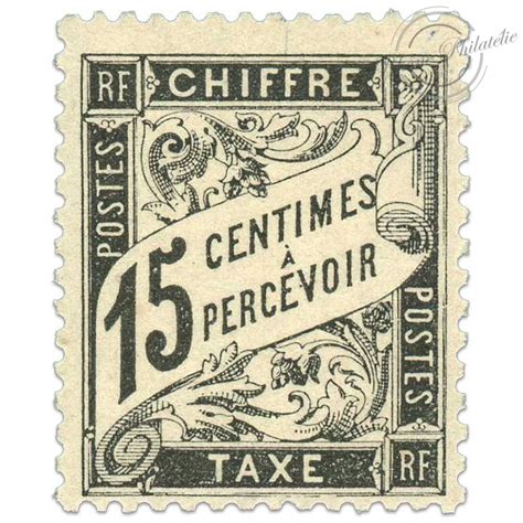 FRANCE TIMBRE-TAXE N°16 "15 c. noir. Magnifique Timbre-taxe neuf**...