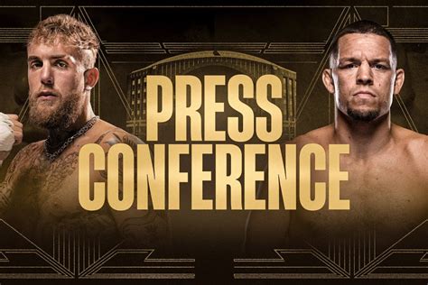 Jake Paul vs. Nate Diaz Launch Press Conference Livestream | Fightful News