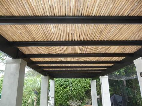 Pergolado de Bambu: Como Fazer? Durabilidade, Preço +51 Fotos! | Plantas pérgola, Pérgola com ...