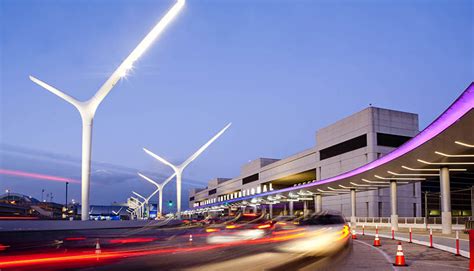 HLB lighting design updates LAX arrivals/departures depot