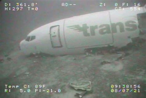 Accident d'un Boeing 737 cargo de la compagnie Transair Aviation ...