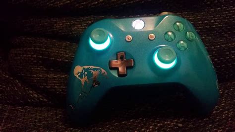 custom Xbox One S Controller -Led Thumbsticks - YouTube