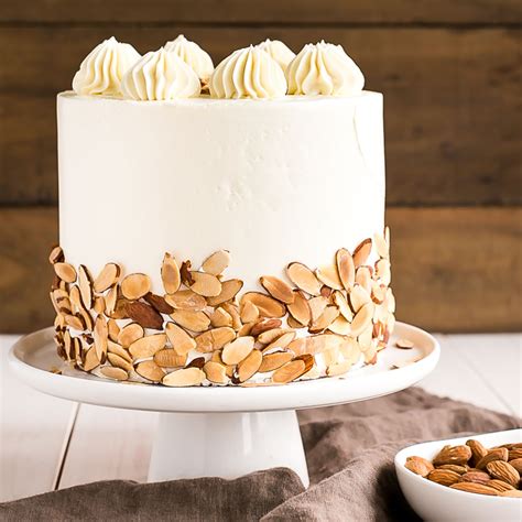 Almond Amaretto Cake - Liv for Cake