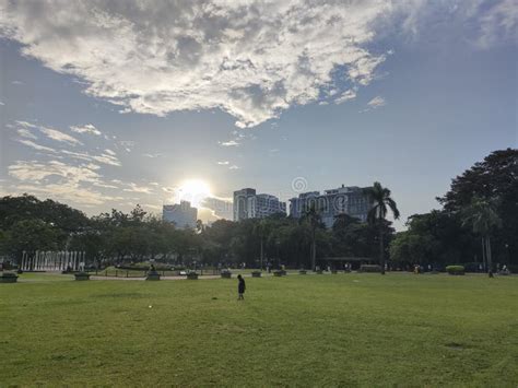 Rizal Park in the Morning in Manila, Philippines Editorial Image ...