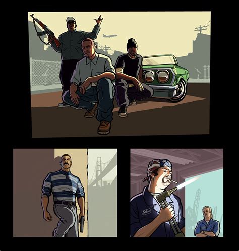 Character Art - Grand Theft Auto: San Andreas Art Gallery