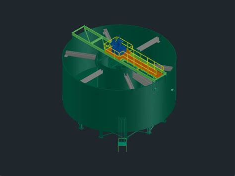 Treatment Plant In AutoCAD | CAD library
