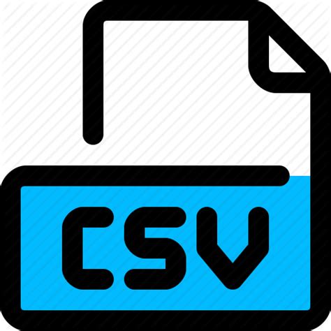 Csv File Icon #400887 - Free Icons Library