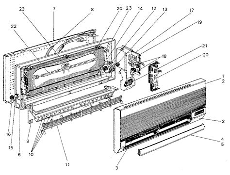 Air Conditioning Unit: Air Conditioning Unit Parts Diagram