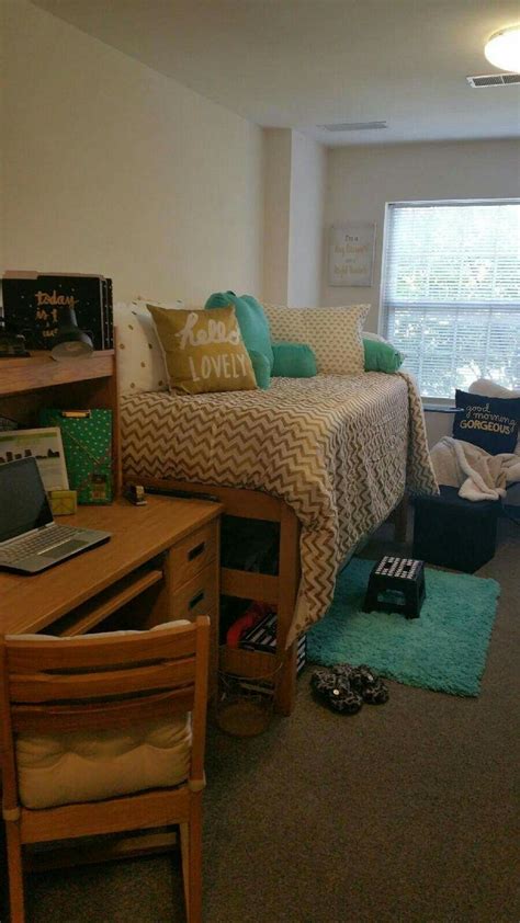 College Dorm at Stevenson University | Dorm inspiration, University dorms, College dorm