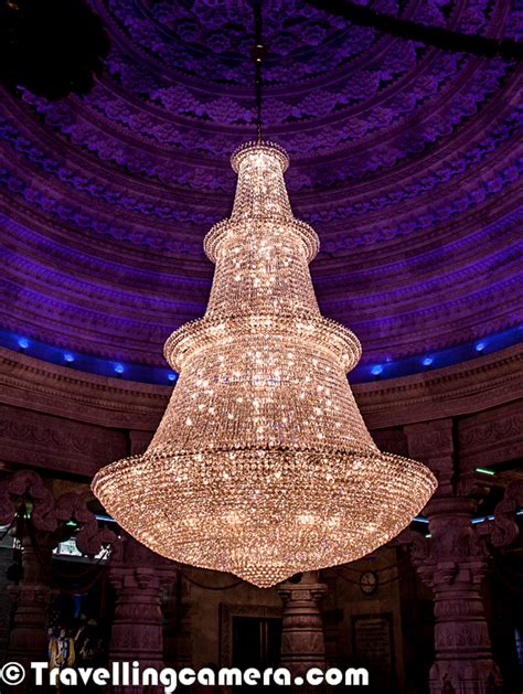 Glittering Interiors of Prem Mandir at Vrindavan, Uttar Pradesh, India