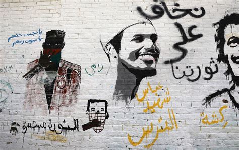 Graffiti of Sudan's revolution: murals depict struggle to bring change ...