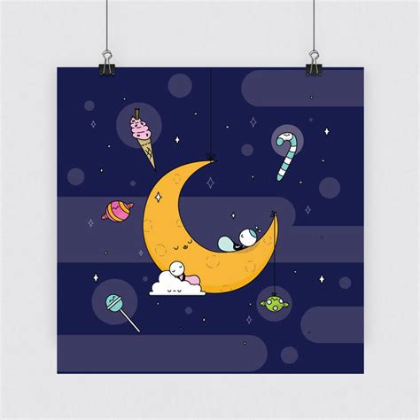 'Sweet Dreams' Art Print Limited Edition By Tiny Grey