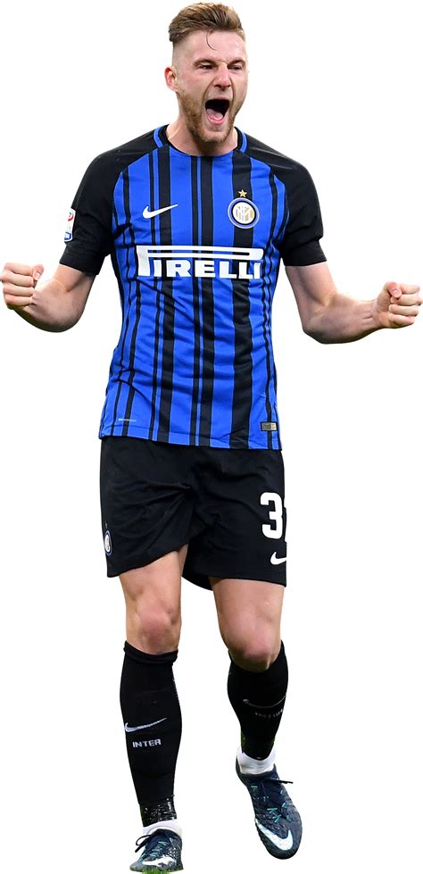 Milan Skriniar Inter football render - FootyRenders