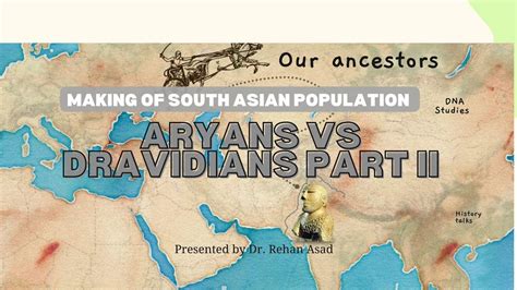 PART II, Aryans vs Dravidians, the making of South Asian Populations #History #Genetics # ...