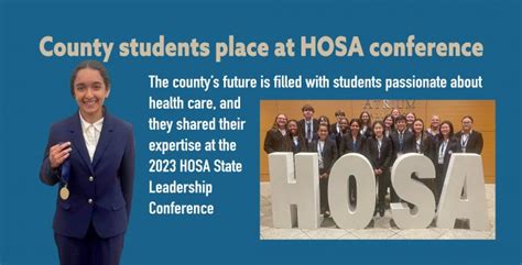 County students place at HOSA conference - The Citizen