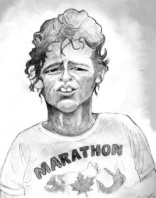 Caroline's Caricatures: Remembering a Canadian Hero and his Marathon of Hope