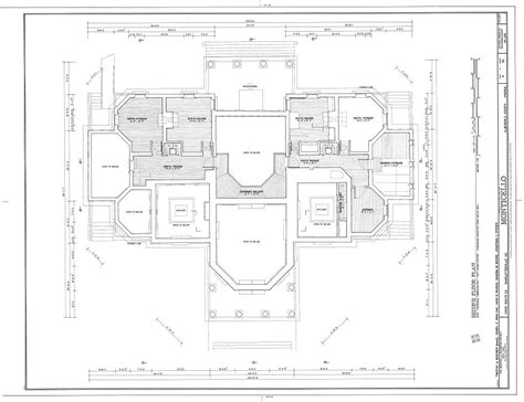 Thomas Jefferson Monticello Floor Plan - floorplans.click