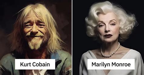 Artist Uses AI To Envision Dead Celebrities As Realistic Older Versions With Incredible Accuracy ...