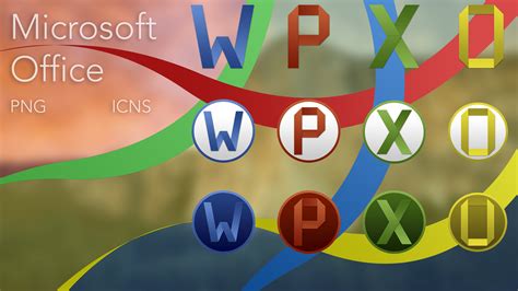 Microsoft Office Yosemite Icons V2 by mp03095 on DeviantArt