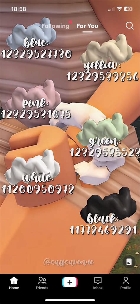 the screenshot shows different types of clouds and numbers