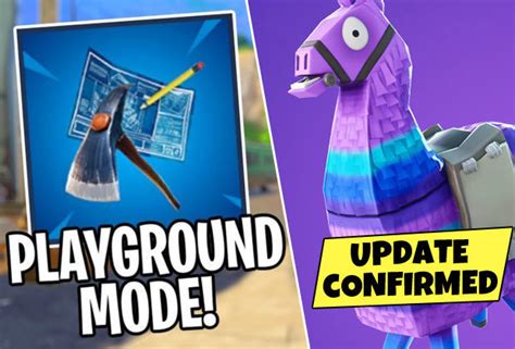 Fortnite Playground mode: When is new LTM coming? What is it? What time is it released? | PS4 ...