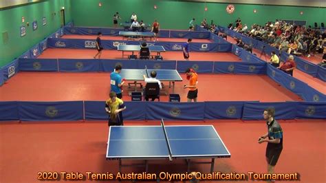 2020 Table Tennis Australian Olympic Qualification Tournament - Men ...