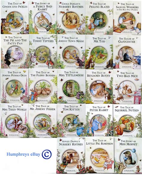 New 23 Beatrix Potter Books Peter Rabbit Collection$199