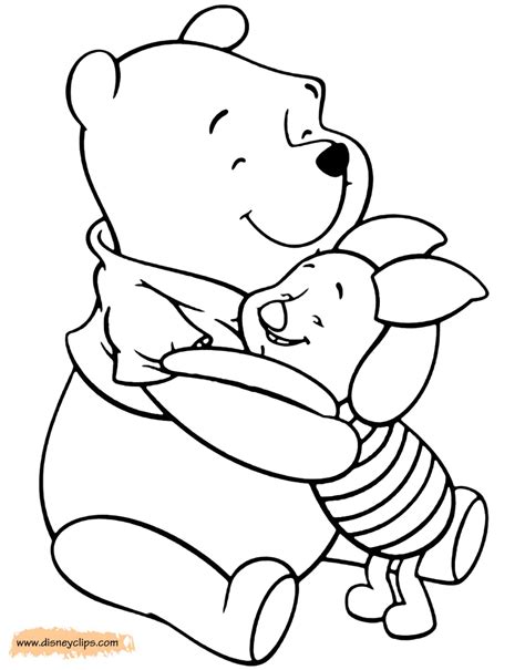 Winnie the Pooh & Friends Coloring Pages | Disney Coloring Book