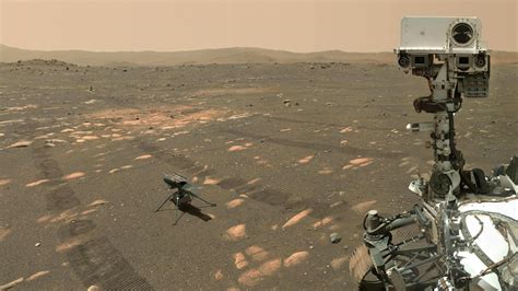 Two bots, one selfie: Nasa on 1st photo of Mars Perseverance rover with ...